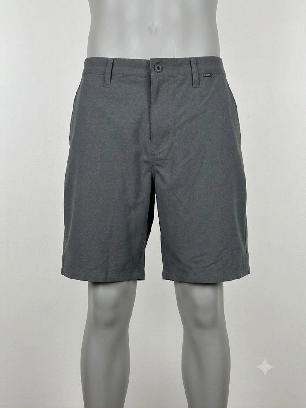 Hurley Nike Dri-FIT Hybrid Mens Shorts Size 38 Heather Gray